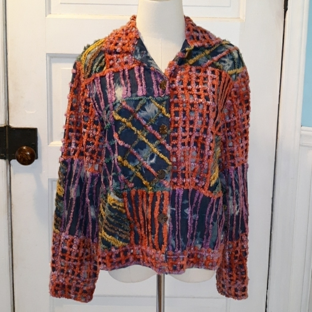 Minnie's Closet shabby chic medium jacket vintage